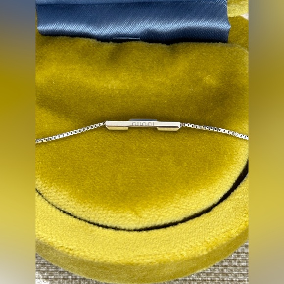 GUCCI “Link to love” necklace with diamonds - Picture 5 of 12